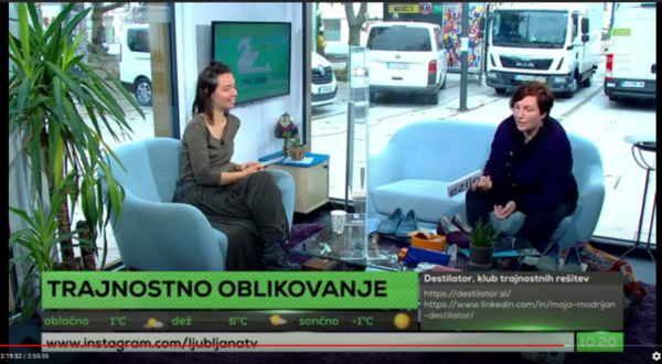 trajnostno oblikovanje moda intervju 11 2020 ljubljana tv 6